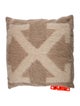 Off-White Large Mohair Arrows Cushion
