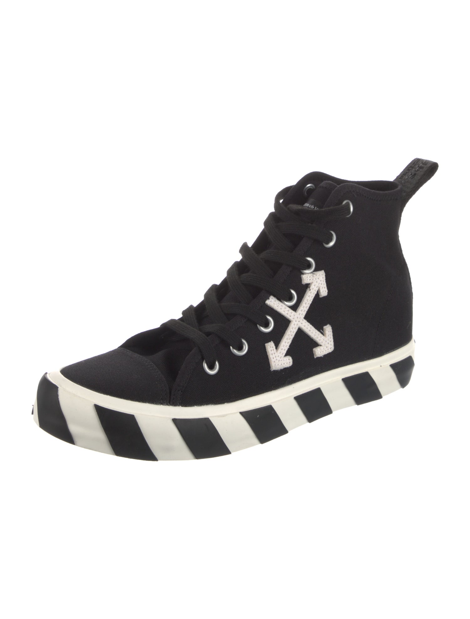 Off-White Vulcanized Diagonals Sneakers
