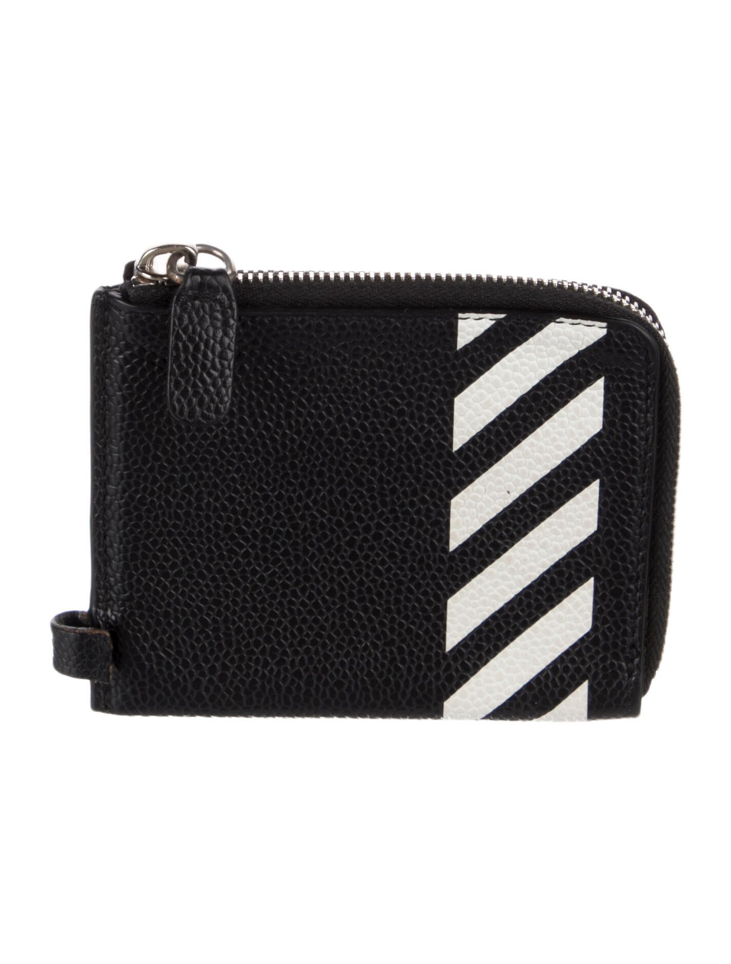 Off-White Diagonal Leather Wallet