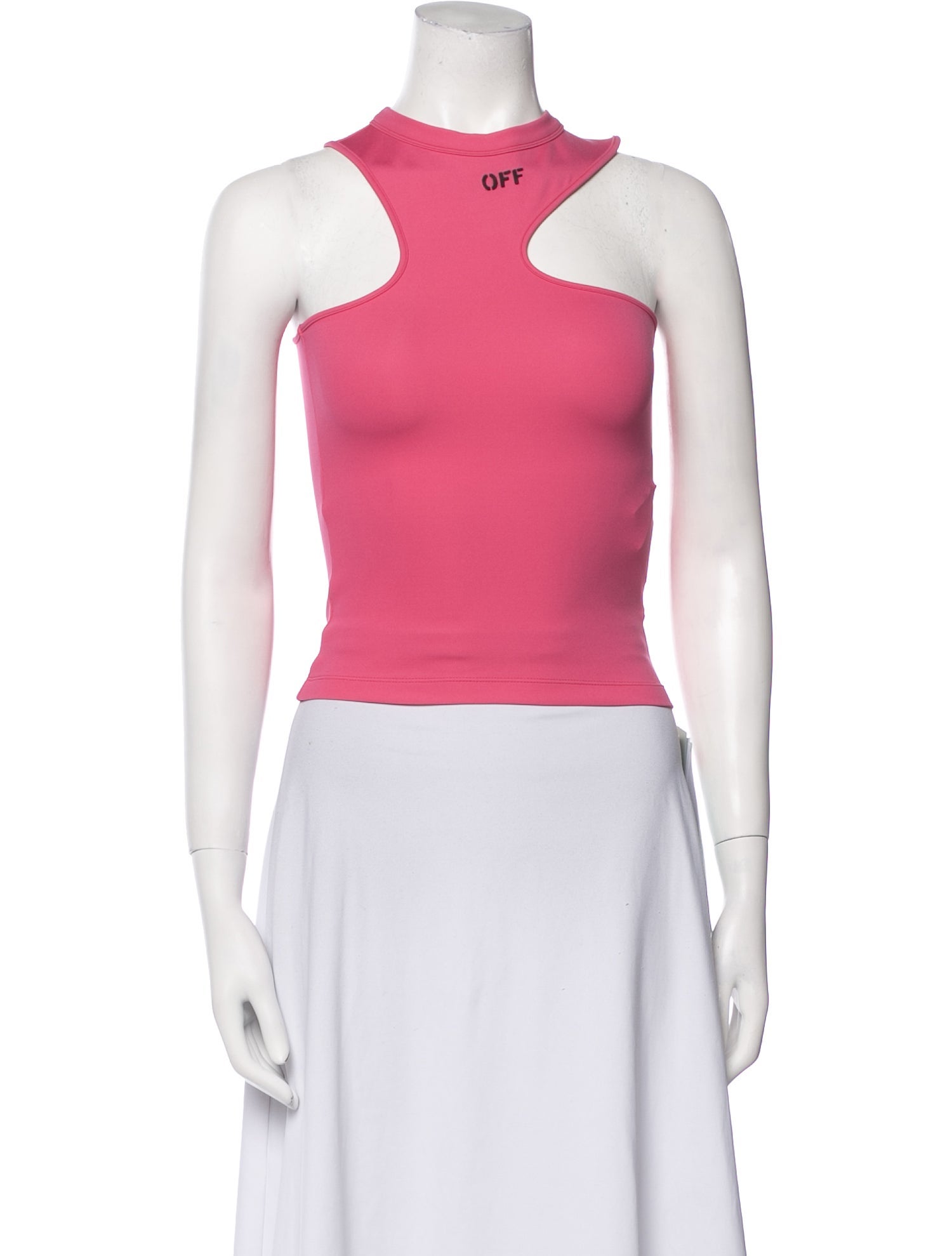 Off-White 2022 Crew Neck Crop Top w/ Tags