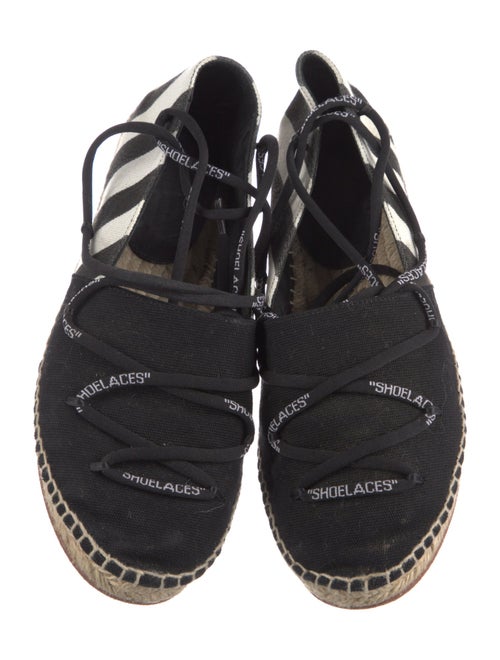 Off-White Diagonals Canvas Espadrilles