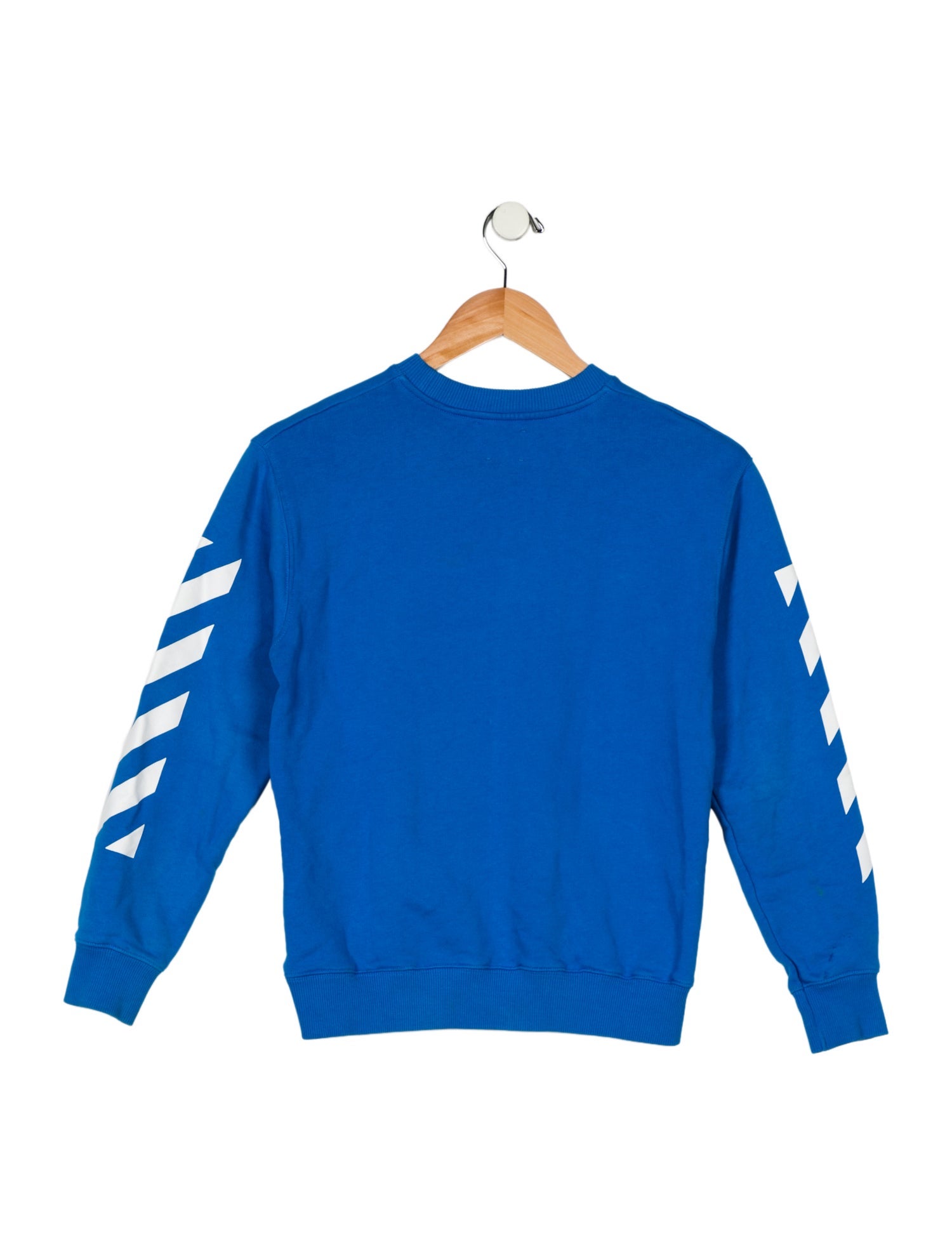 Off-White Kids' Diagonals Logo Crewneck