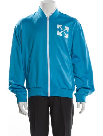 Off-White 2022 Graphic Print Bomber Jacket