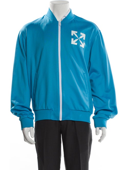 Off-White 2022 Graphic Print Bomber Jacket
