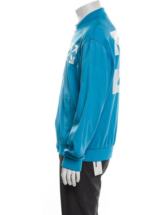 Off-White 2022 Graphic Print Bomber Jacket