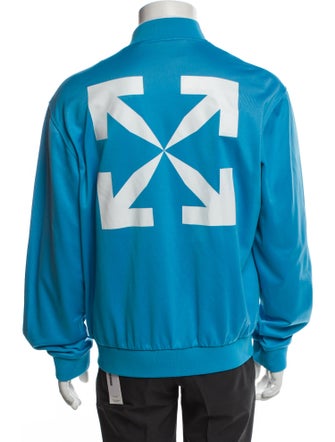 Off-White 2022 Graphic Print Bomber Jacket