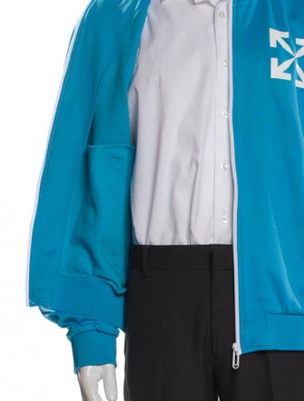 Off-White 2022 Graphic Print Bomber Jacket