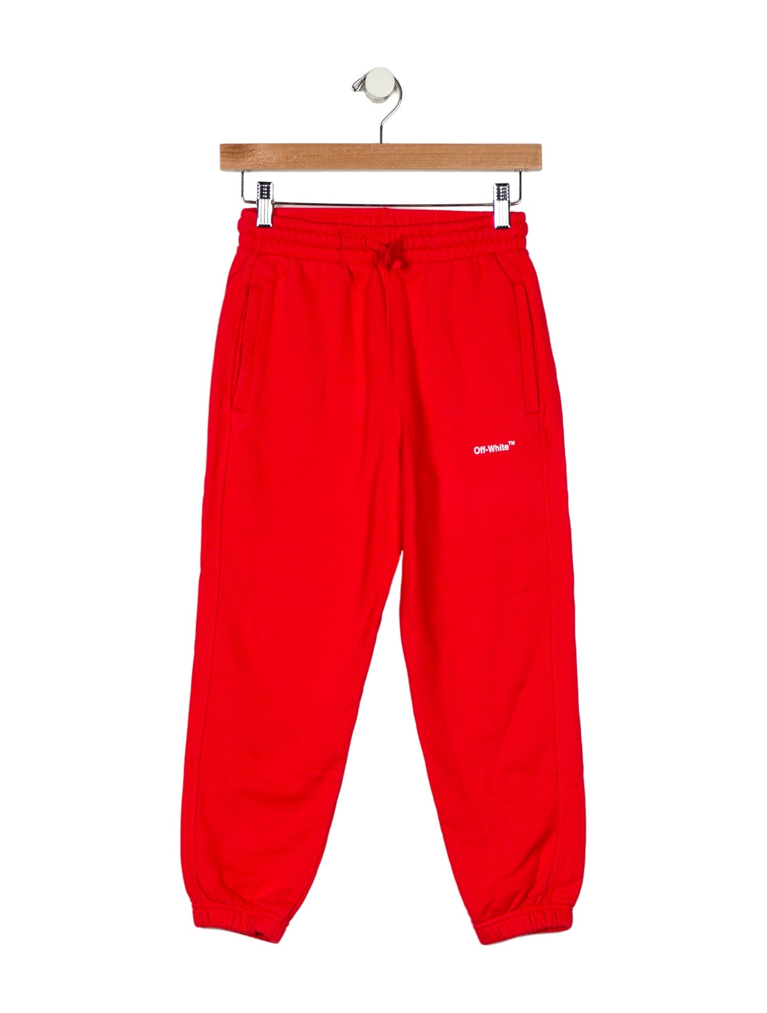 Off-White Kids' Layered Diagonals Logo Sweatpants