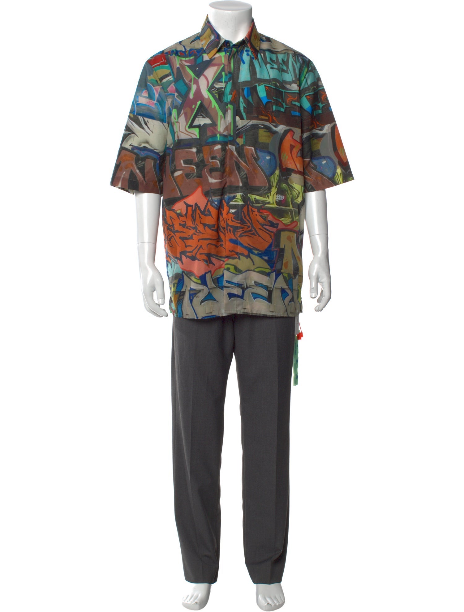 Off-White 2022 Printed Shirt w/ Tags