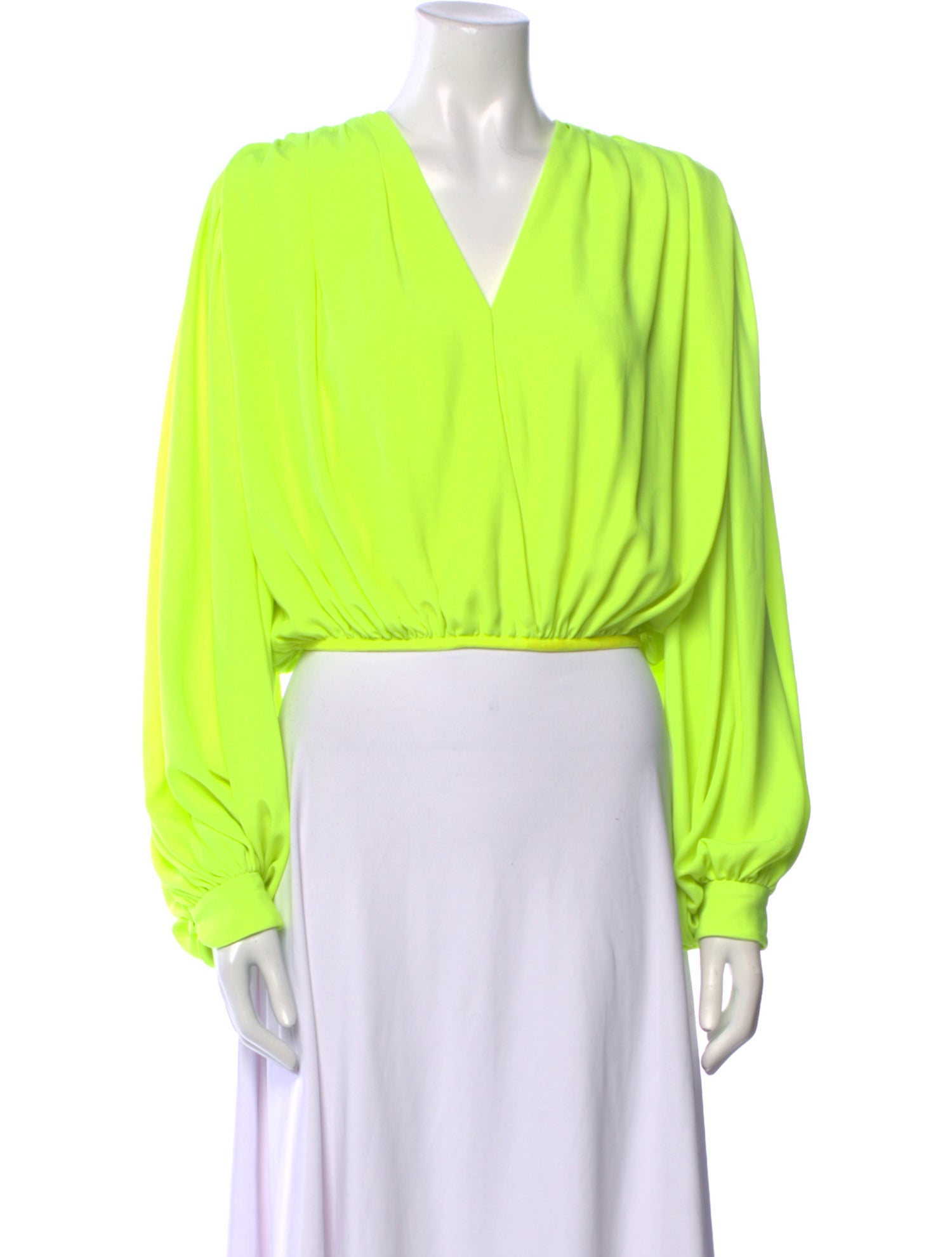 Off-White 2019 V-Neck Crop Top