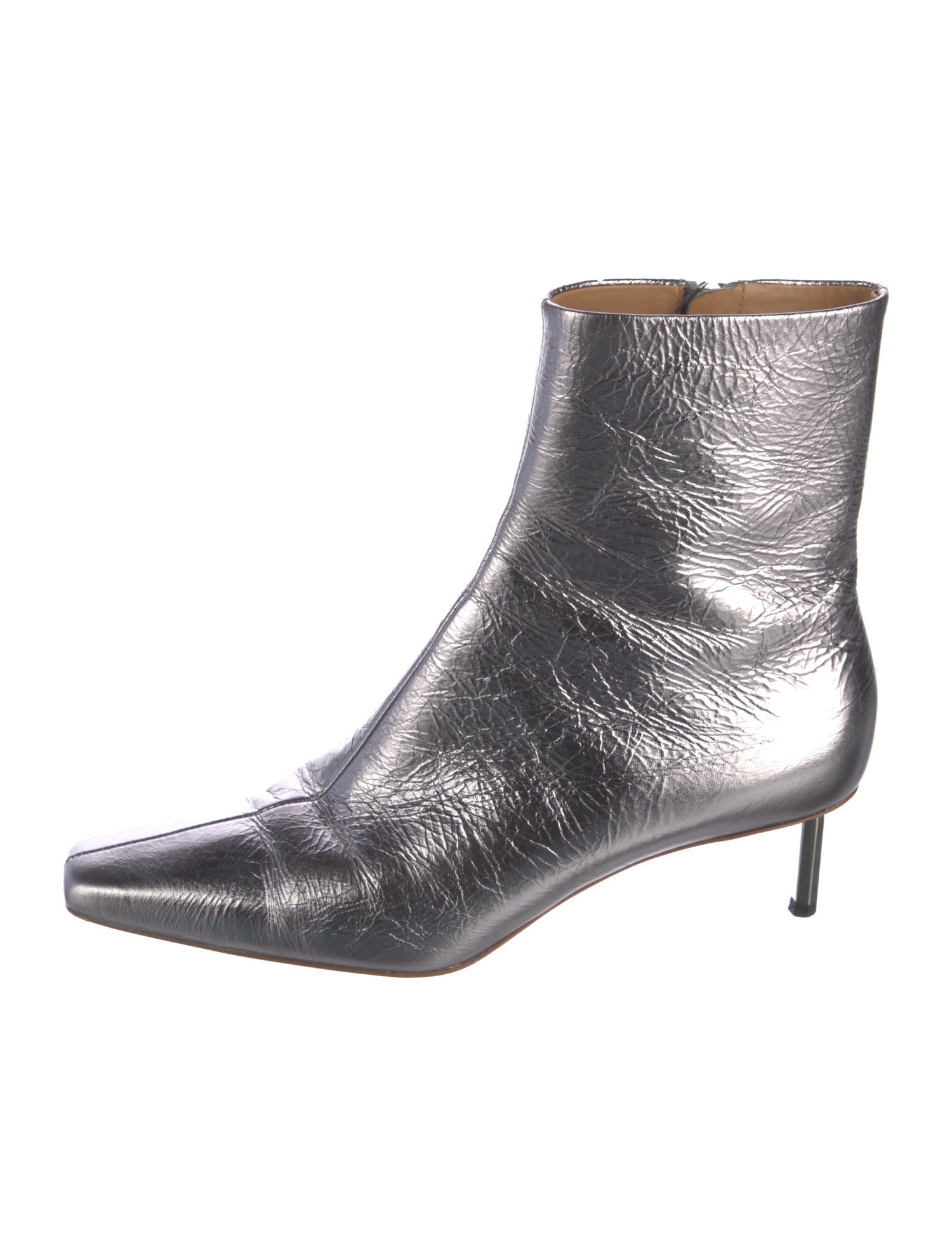 Off-White Leather Boots