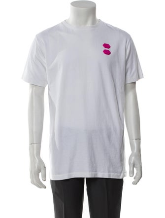 Off-White Graphic Print Crew Neck T-Shirt