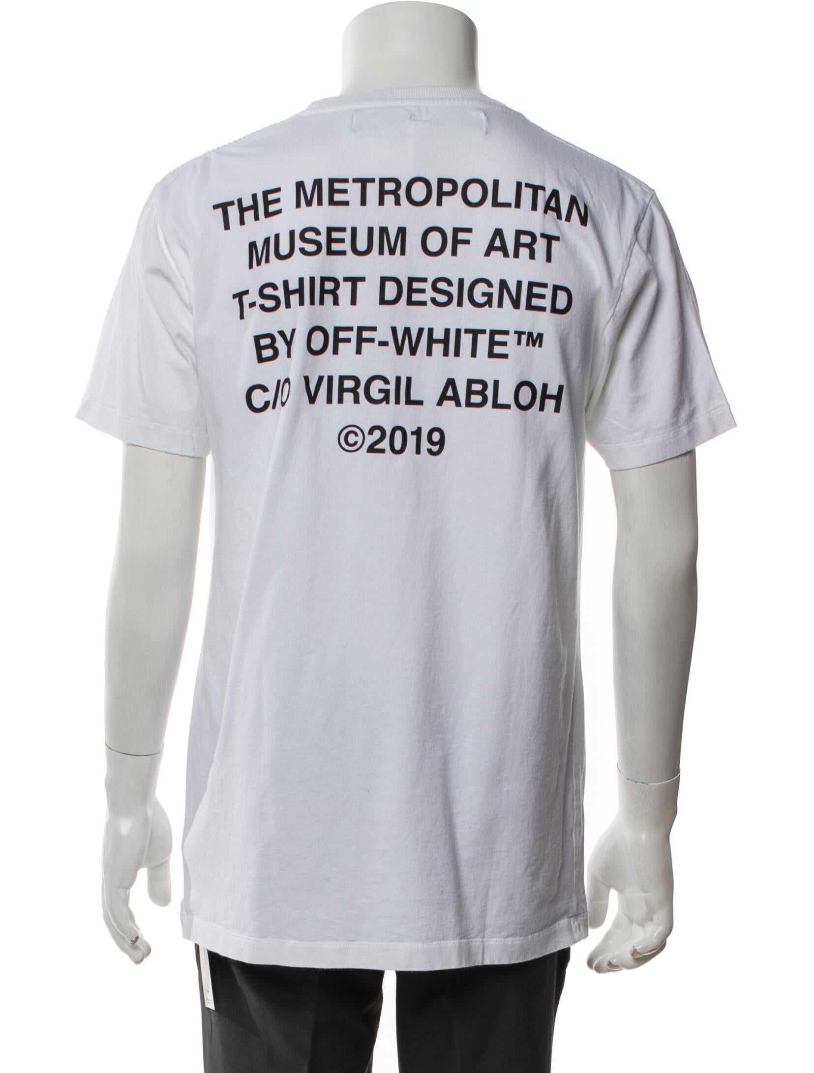 Off-White Graphic Print Crew Neck T-Shirt