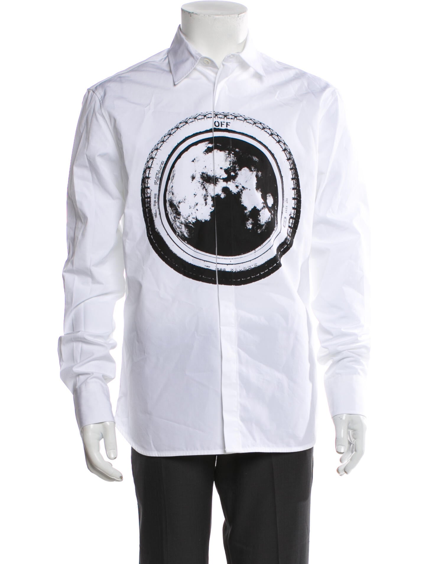 Off-White 2024 Graphic Print Shirt
