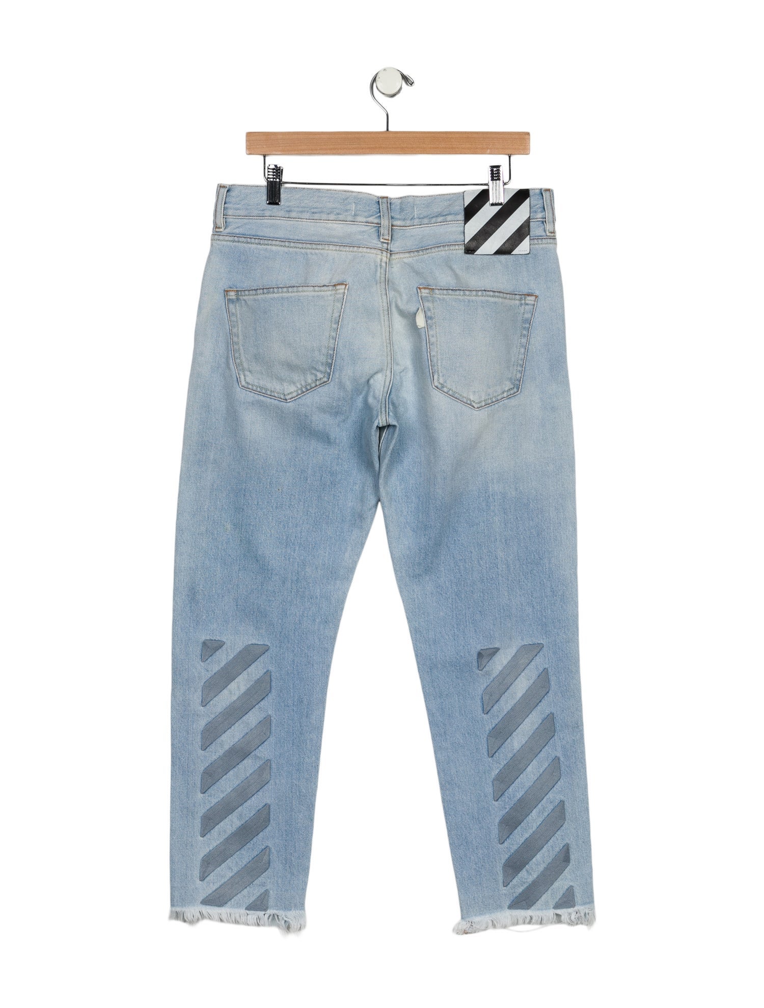 Off-White Diagonals Skinny Jeans