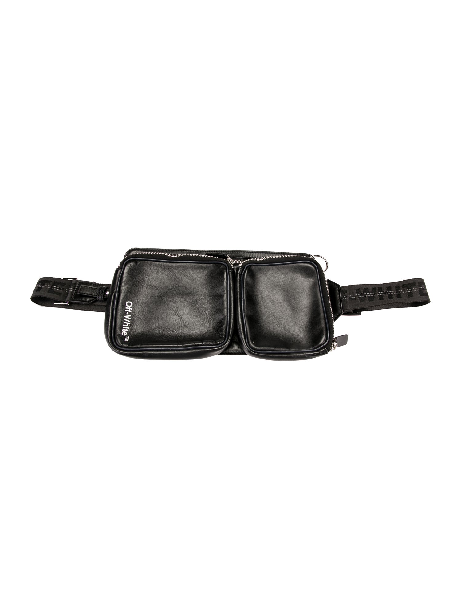 Off-White Leather Belt Bag