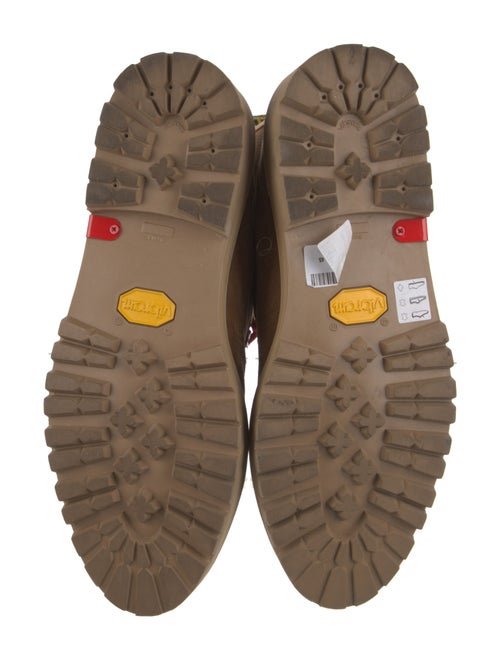 Off-White Suede Hiking Boots