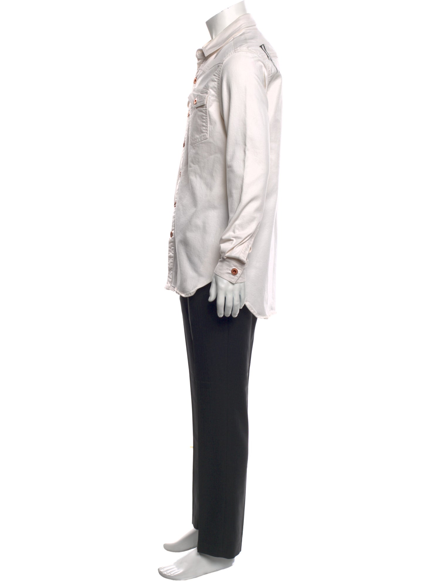 Off-White Long Sleeve Shirt