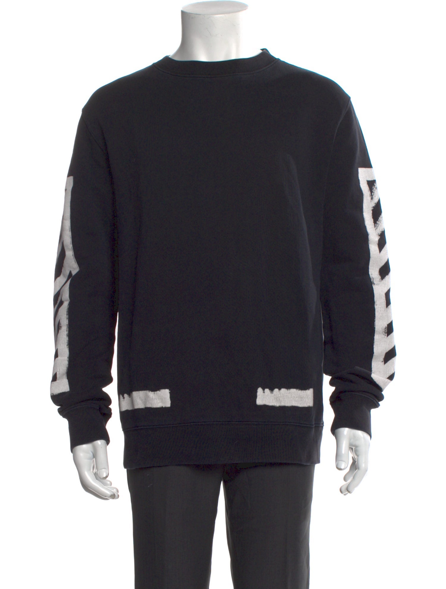 Off-White 2015-2016 Stencil Diagonals Logo Pullover