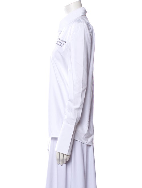 Off-White 2021 Long Sleeve Button-Up Top