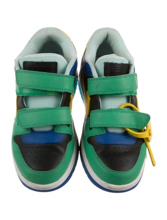 Off-White Kid's OOO Out Of Office Velcro Strap Low Sneaker