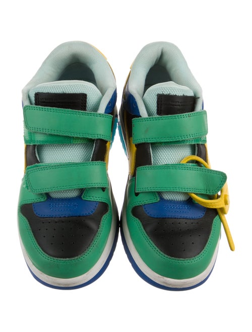 Off-White Kid's OOO Out Of Office Velcro Strap Low Sneaker
