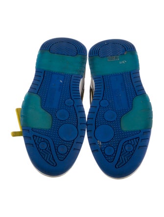 Off-White Kid's OOO Out Of Office Velcro Strap Low Sneaker