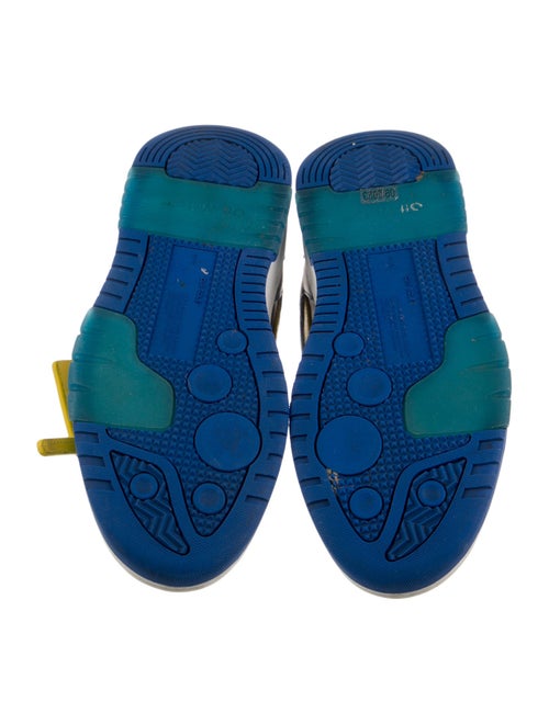 Off-White Kid's OOO Out Of Office Velcro Strap Low Sneaker