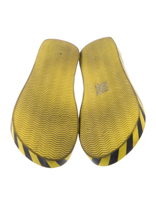 Off-White Rubber Printed Slides