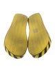 Off-White Rubber Printed Slides