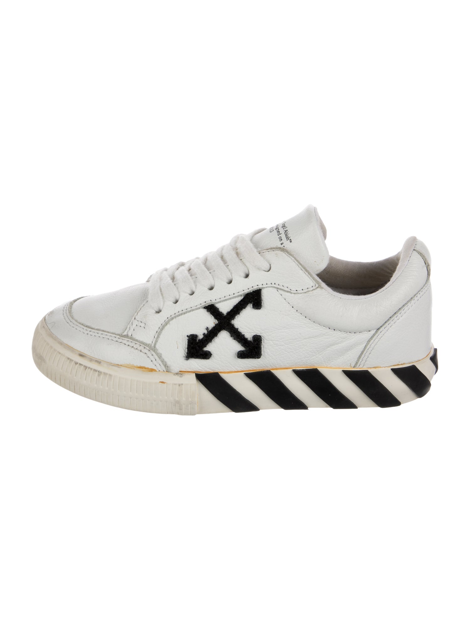 Off-White Kids Vulc Low Leather Arrows Sneaker