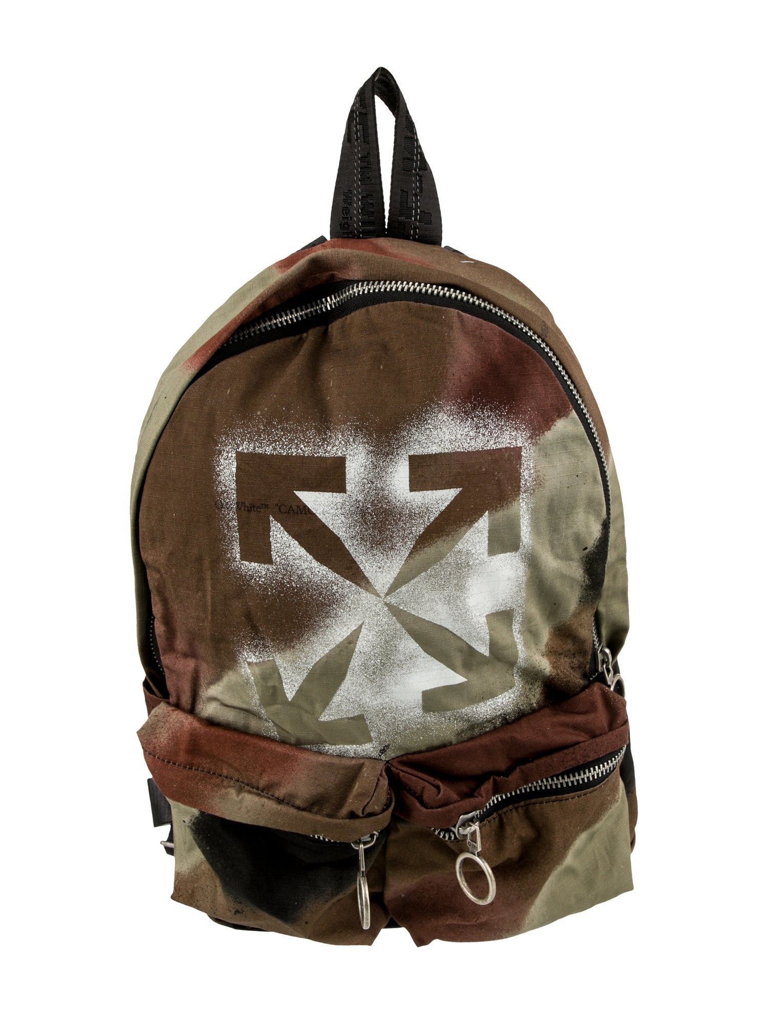 Off-White Canvas Stencil Arrows