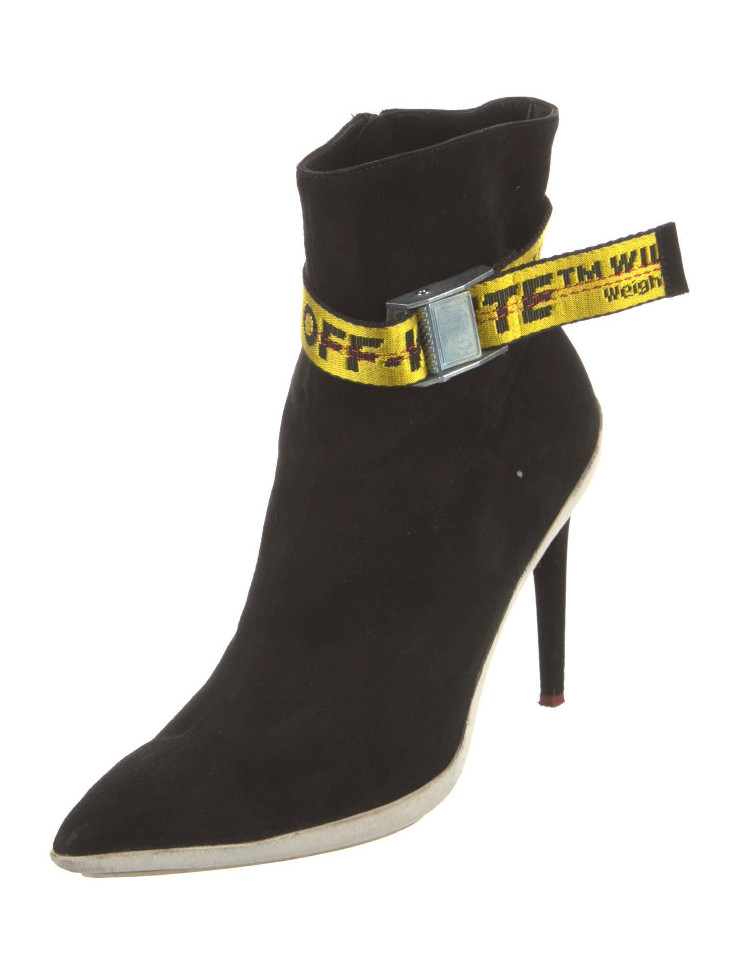 Off-White Industrial Suede Boots