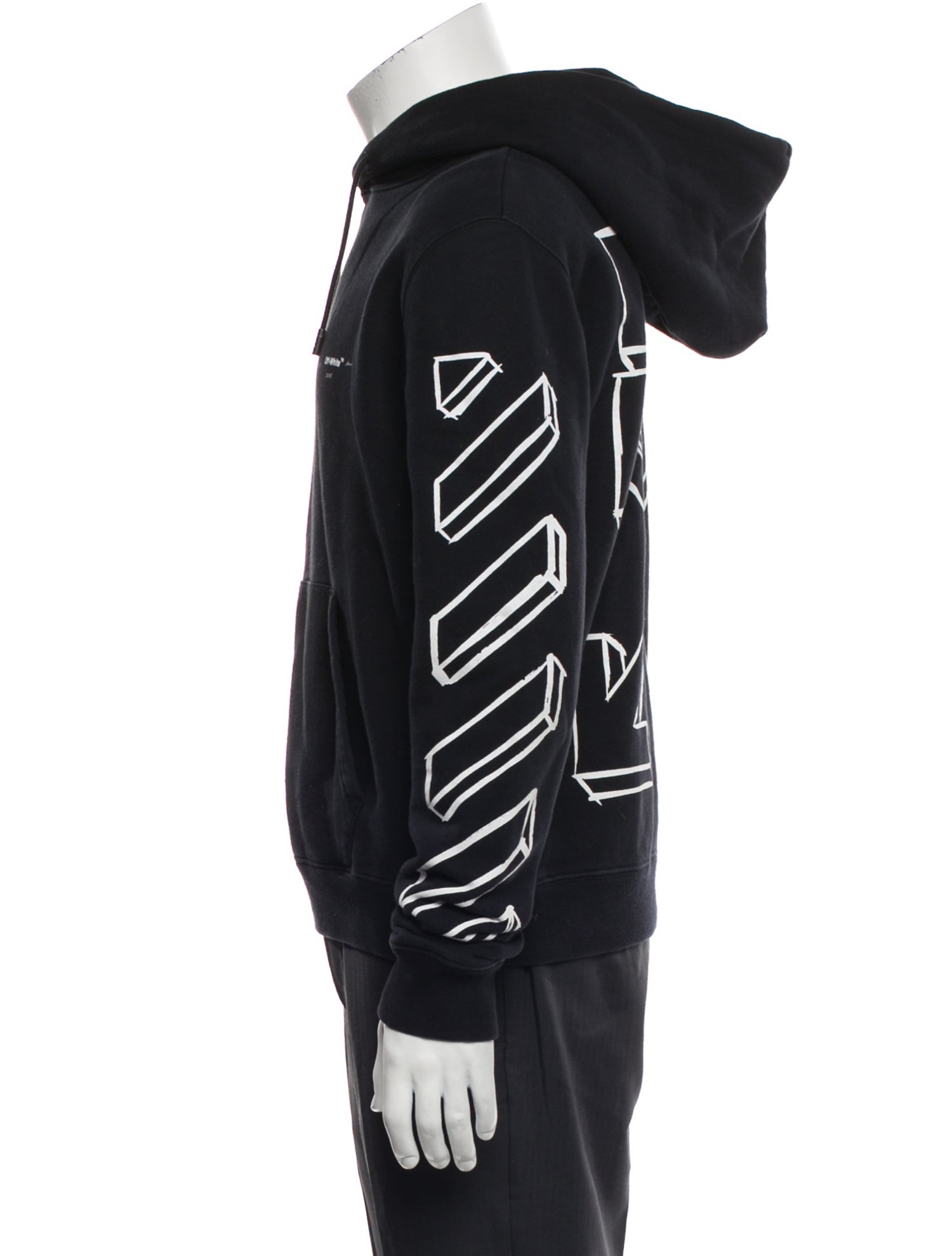 Off-White 2018 Signature Logo Hoodie