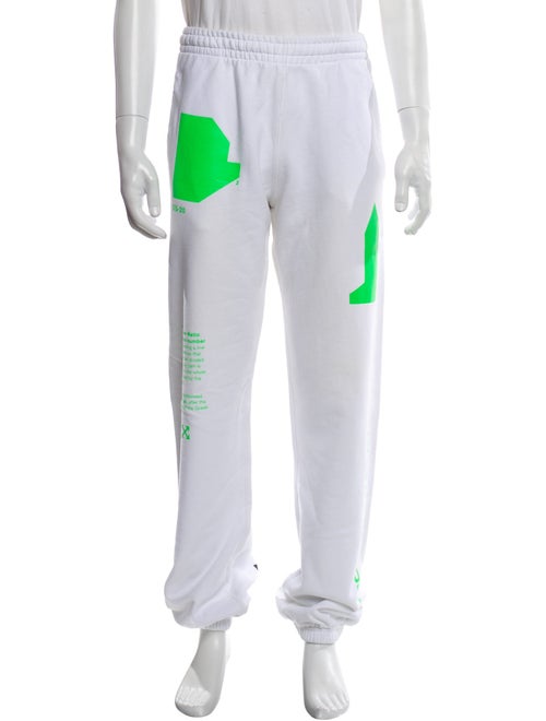 Off-White 2020 Graphic Print Lounge Bottoms