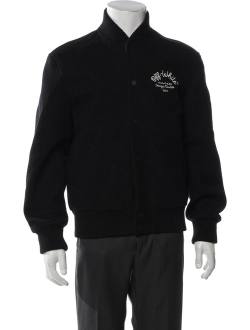 Off-White 2020 Virgin Wool Varsity Jacket