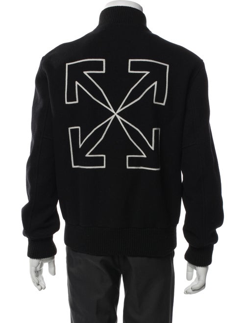Off-White 2020 Virgin Wool Varsity Jacket
