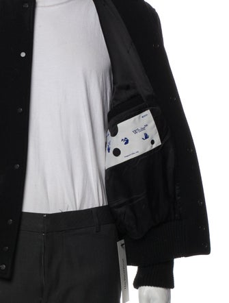 Off-White 2020 Virgin Wool Varsity Jacket