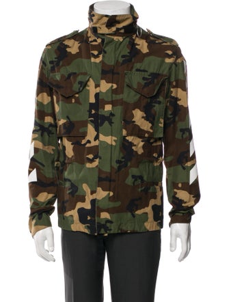 Off-White Diagonals Printed Utility Jacket