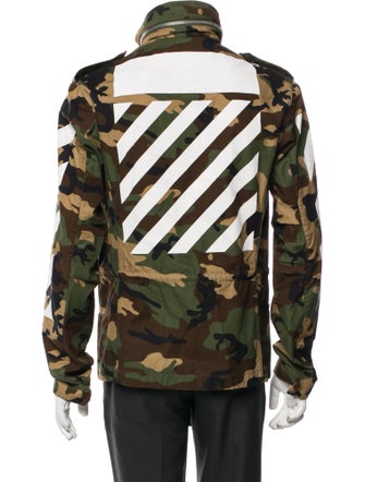 Off-White Diagonals Printed Utility Jacket