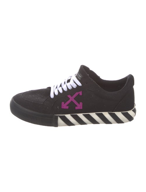 Off-White Vulc Arrows 'Black Purple' Sneakers