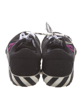 Off-White Vulc Arrows 'Black Purple' Sneakers
