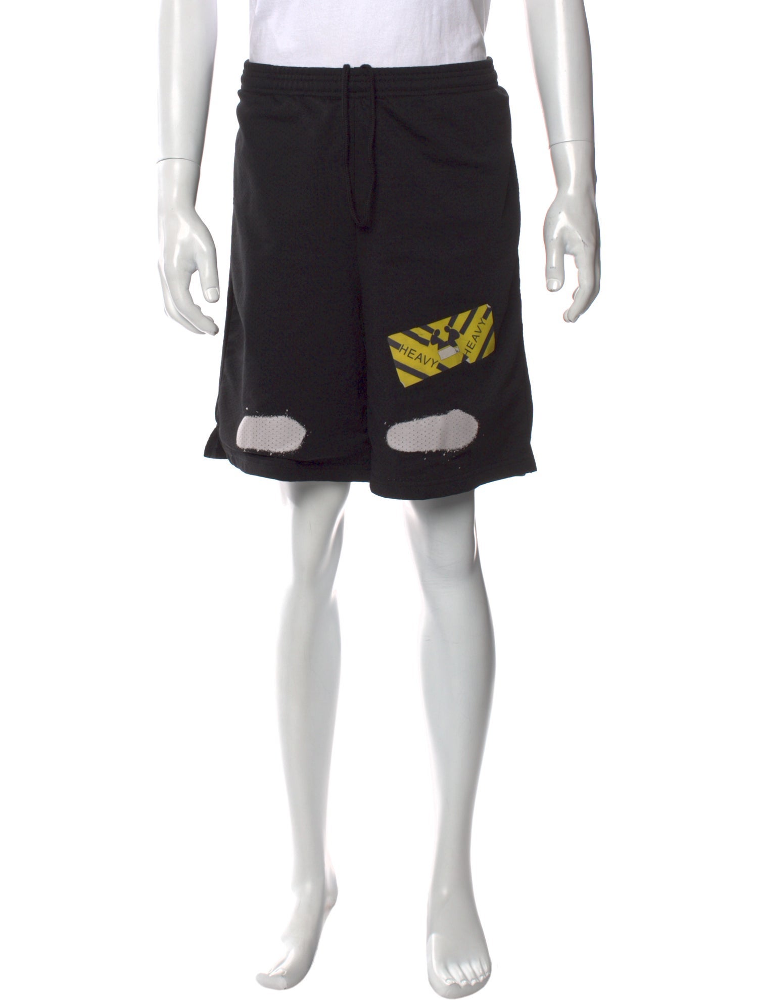 Off-White Diagonal Athletic Shorts