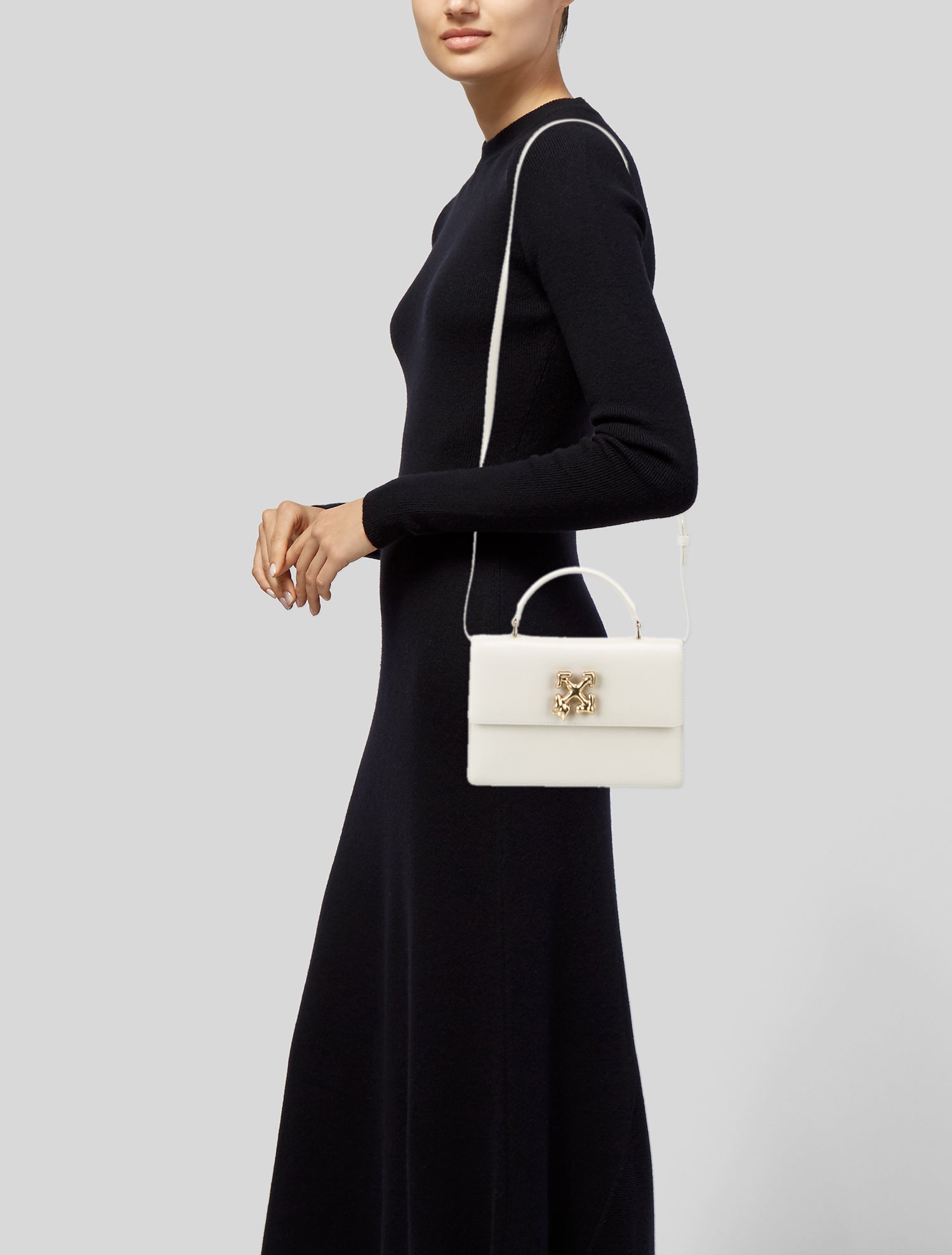 Off-White Leather Jitney 1.4