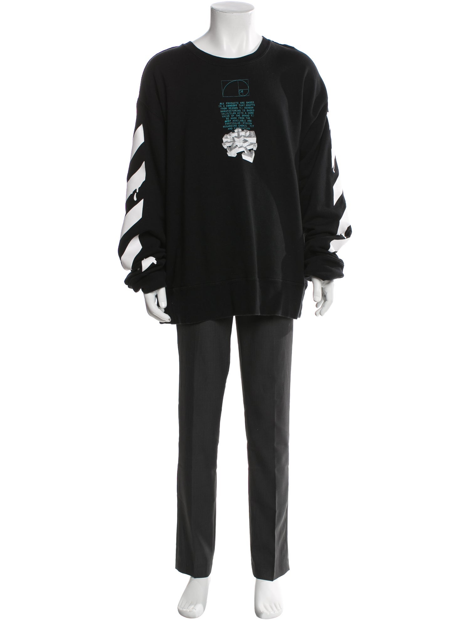 Off-White 2020 Graphic Print Sweatshirt