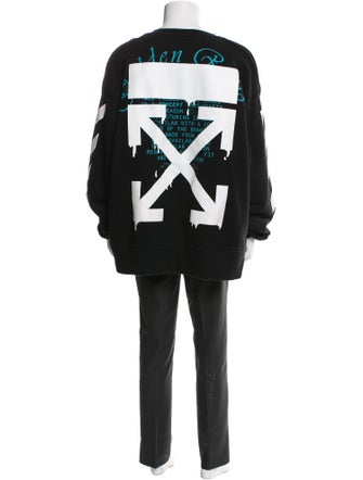 Off-White 2020 Graphic Print Sweatshirt