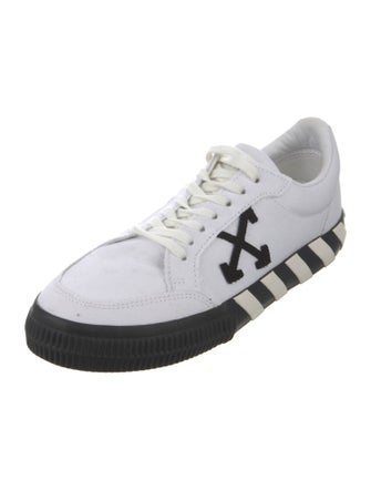 Off-White Vulcanized 'White Black' Sneakers