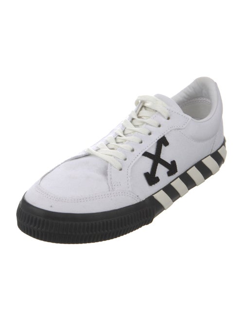 Off-White Vulcanized 'White Black' Sneakers