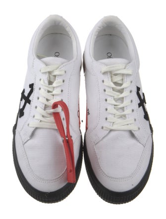 Off-White Vulcanized 'White Black' Sneakers
