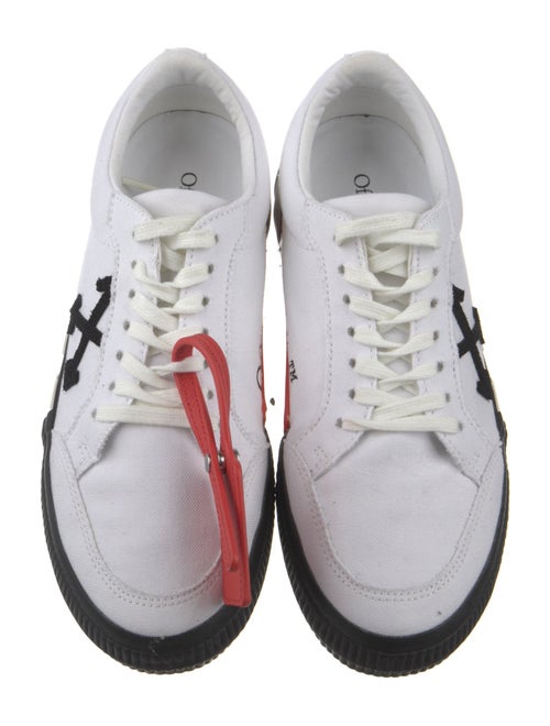 Off-White Vulcanized 'White Black' Sneakers